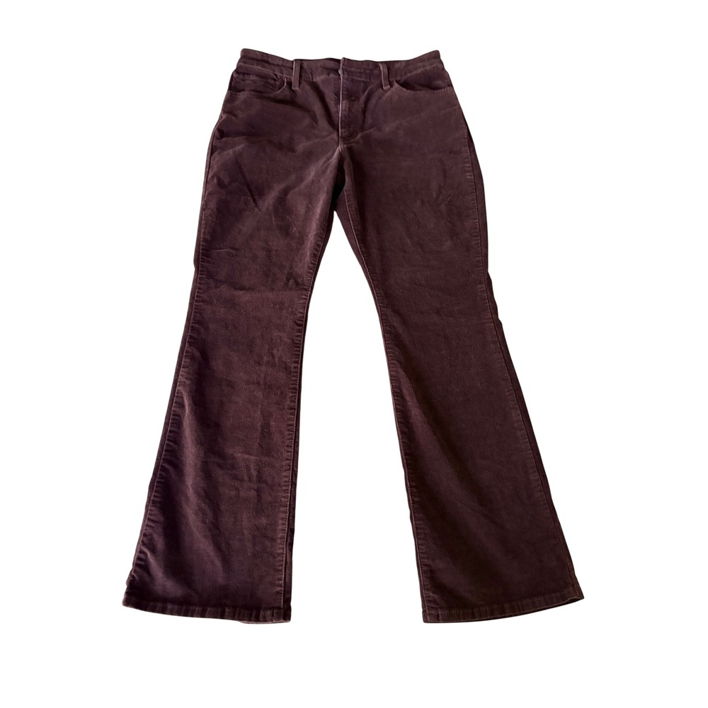 Levis 725 High Rise Bootcut Brown Corduroy Pants Womens 31x30